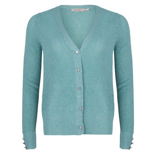 Cardigan Lurex Lagoon