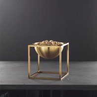 Kubus Bowl S - Messing
