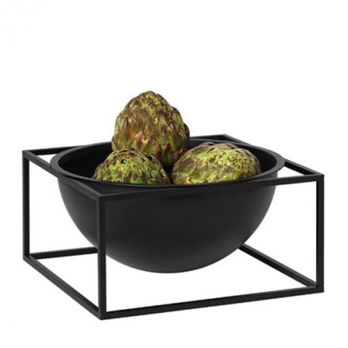 Kubus Bowl Centerpiece Large Black