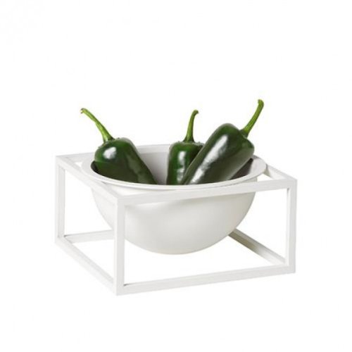 Kubus Bowl Centerpiece Small White 