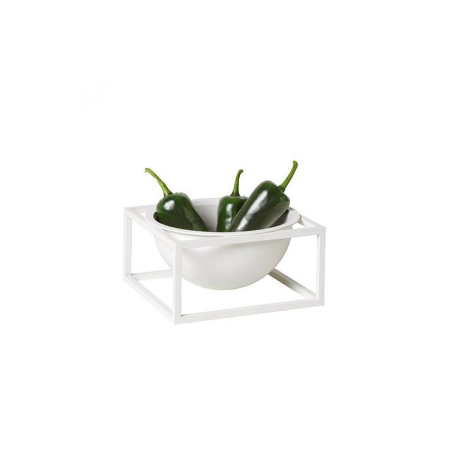 Kubus Bowl Centerpiece Small White 