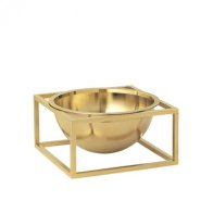 Kubus Bowl Centerpiece S - Messing 