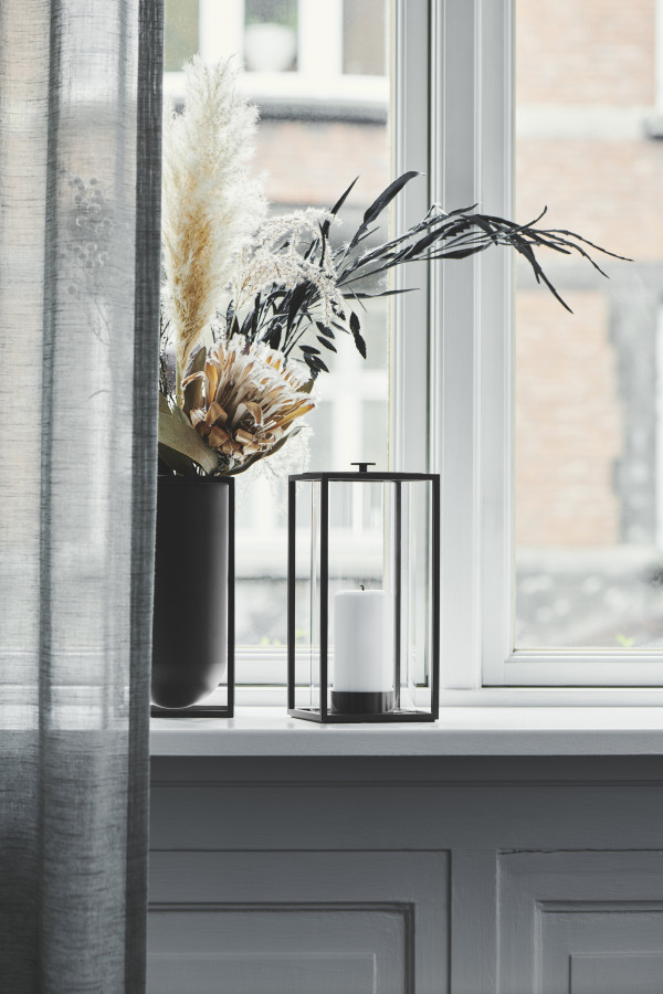 Empirisk Ulykke nederlag Kubus Light'in Lanterne - Sort - Trapholt Designbutik