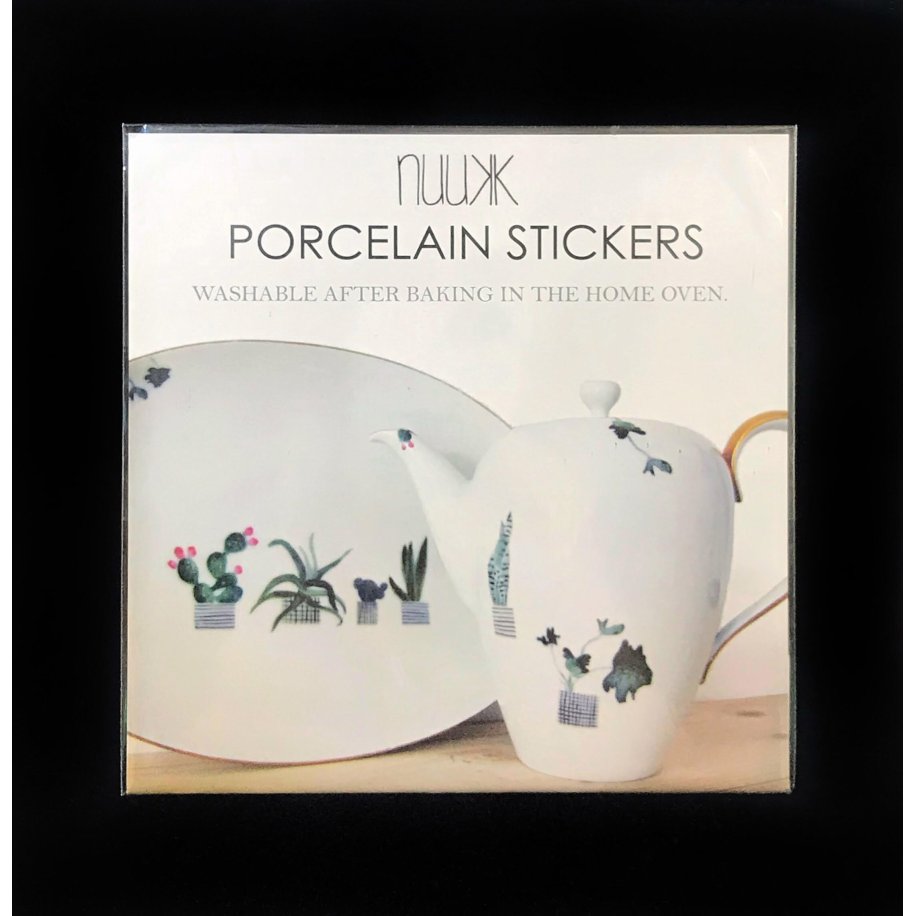 Porcelain Stickers Plants