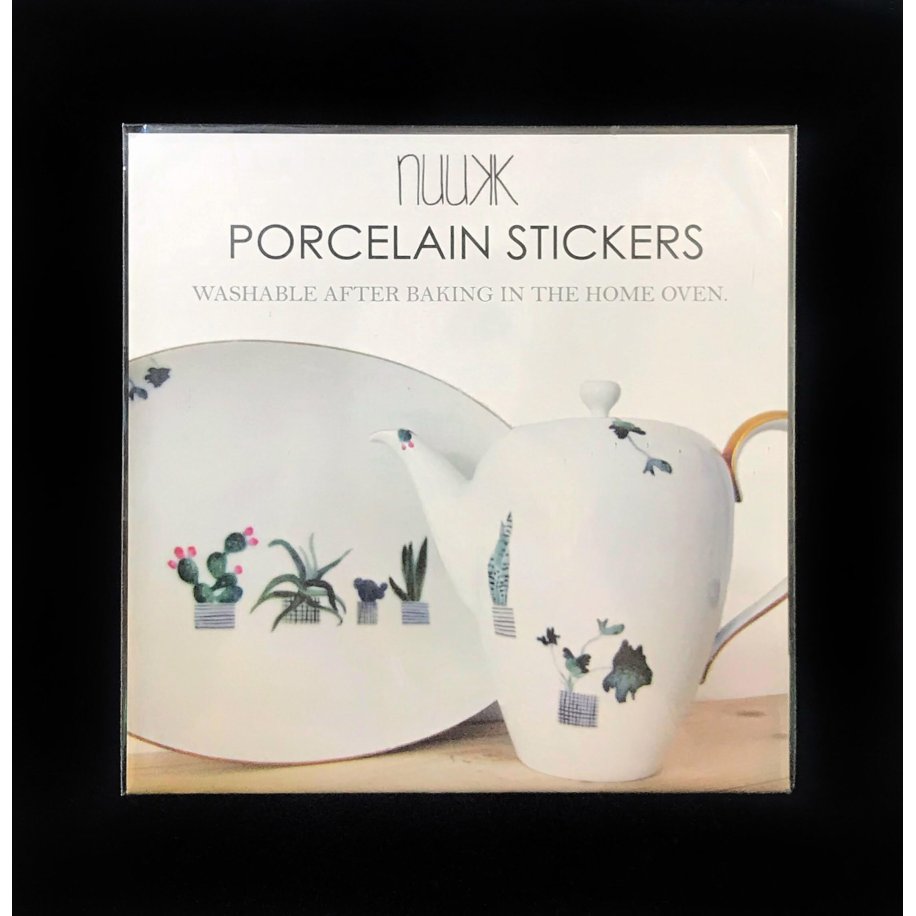 Porcelain Stickers Plants Trapholt Designbutik