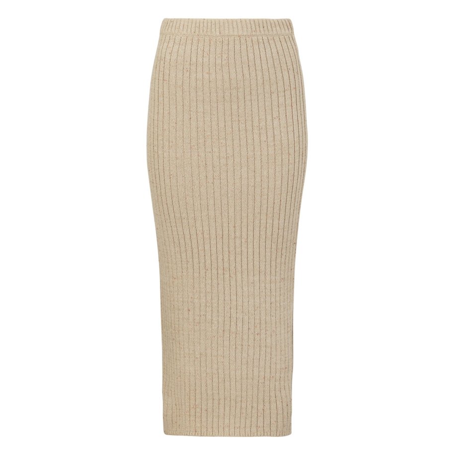 Amber Midi Slim Knit Skirt