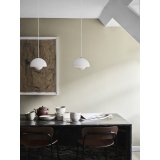 Flowerpot Pendant VP1 Mat Hvid