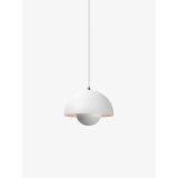 Flowerpot Pendant VP1 Mat Hvid