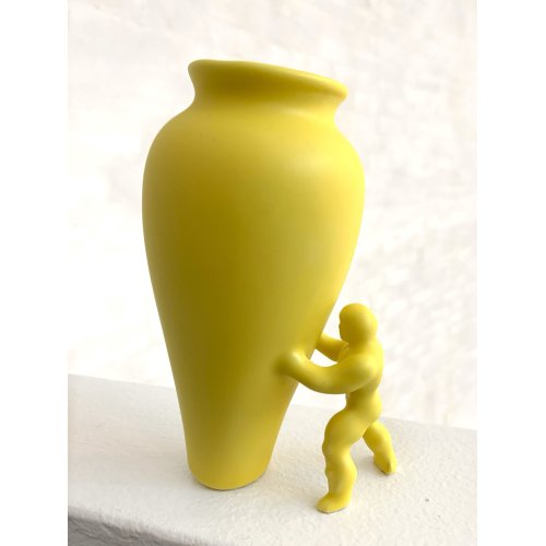My Superhero Vase S Yellow