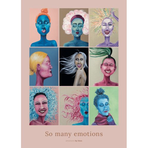 Poster So many emotions 50x70