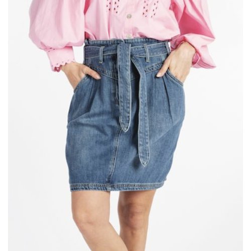 Jeans Paper Skirt