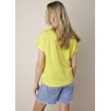 Lime Placket Top