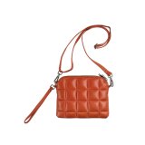 Quilted Clutch Orange