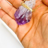 Halskæde Raw Amethyst