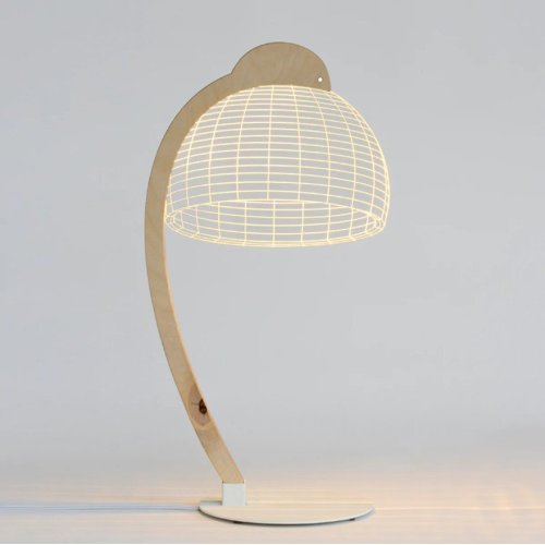 Dome Lampe Natur