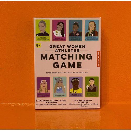 Great Women Athletes matching game