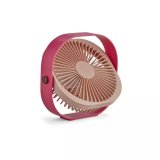 Desk Fan USB Cerise