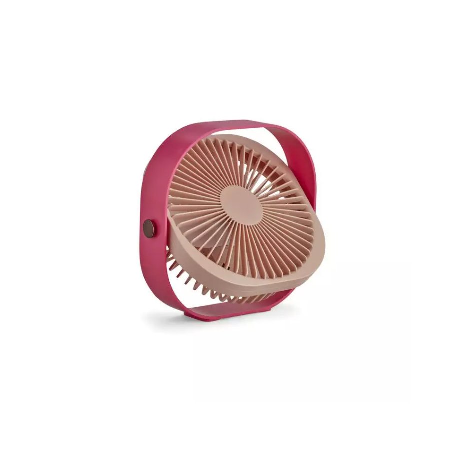 Desk Fan USB Cerise