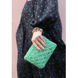 Dagmar Purse Strikkekit green