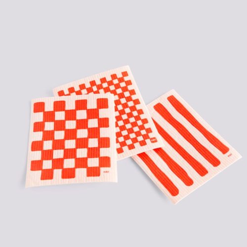 Sponge Dish Cloth Red