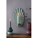 Finnsdottir Waves Wall Candle Grøn