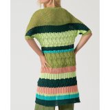 Stribet Strik Cardigan