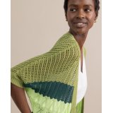 Stribet Strik Cardigan