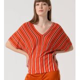 Kortærmet Strik Bluse