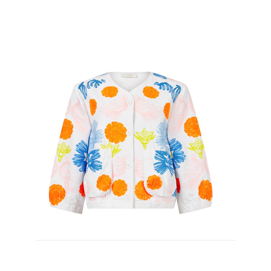 White Flower Jacket