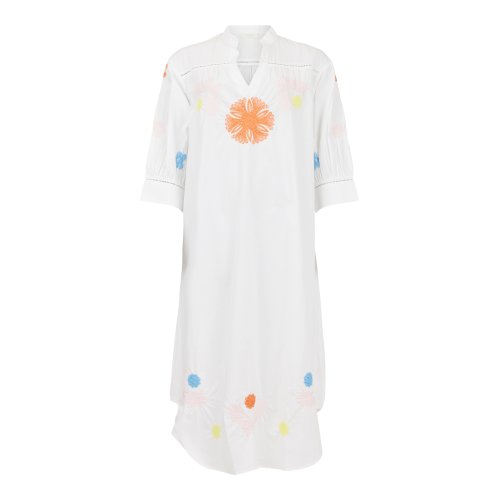White Flower Dress