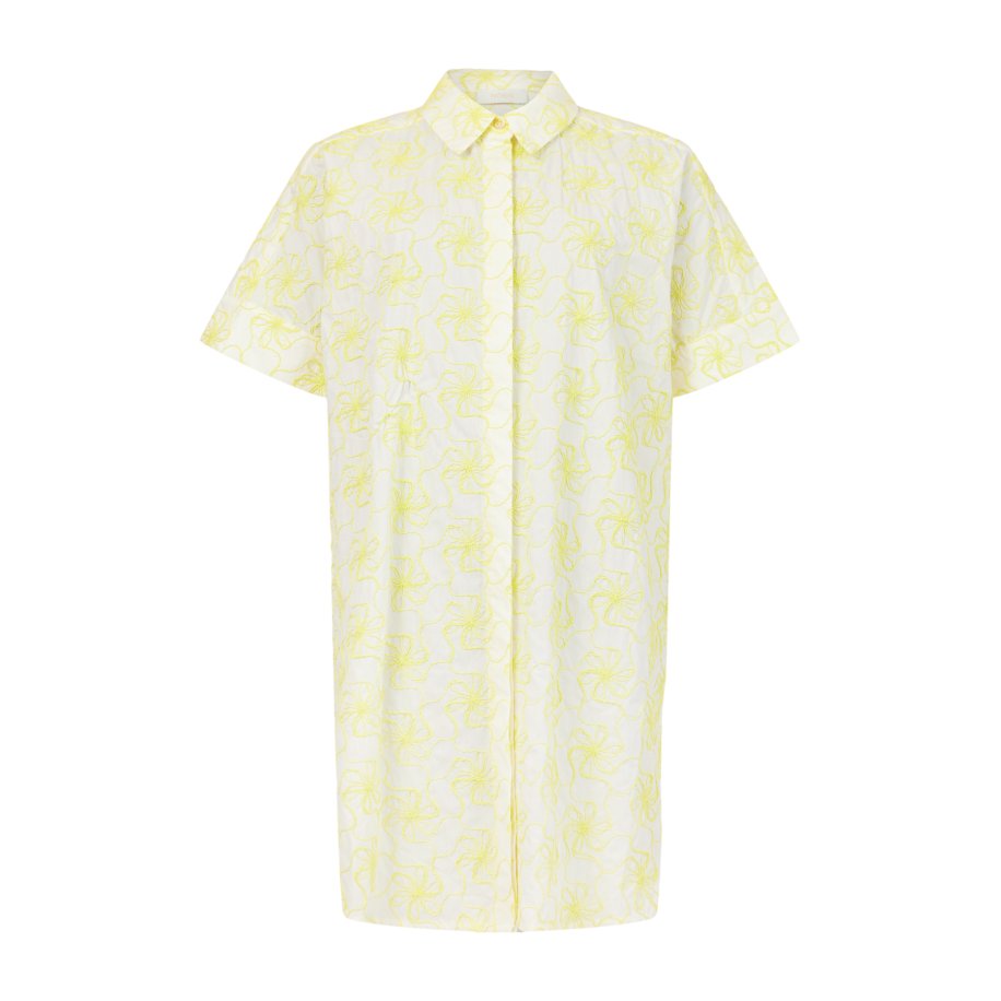 Tunika Lime Blomst