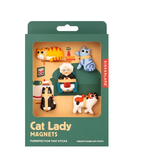 Cat Lady Magnets