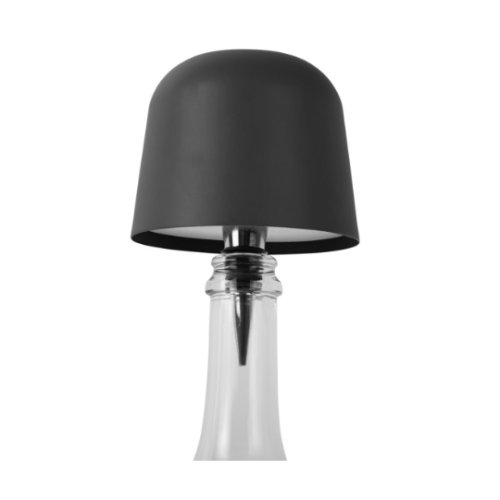 Flaske Hat LED Sort