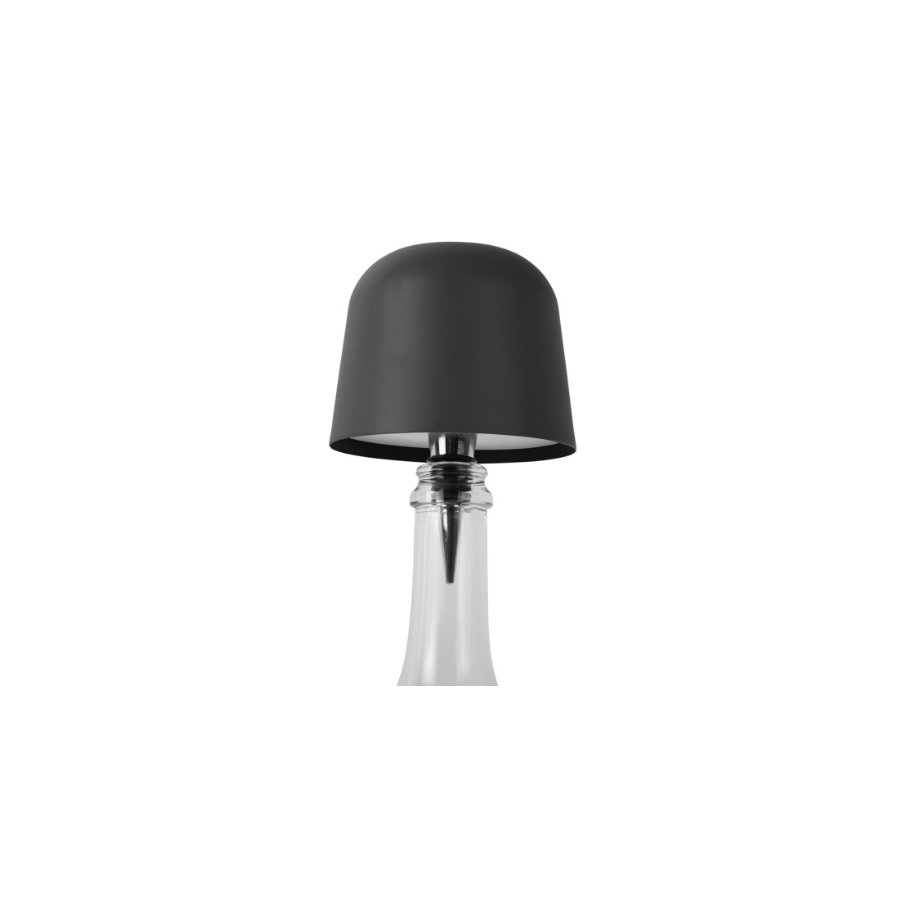 Flaske Hat LED Sort