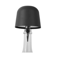 Flaske Hat LED Sort