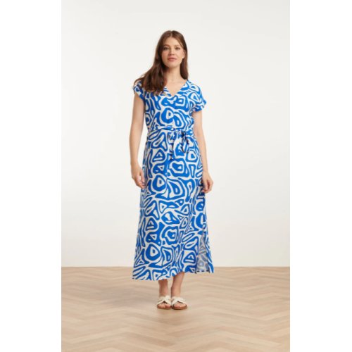 Blue-White Dress