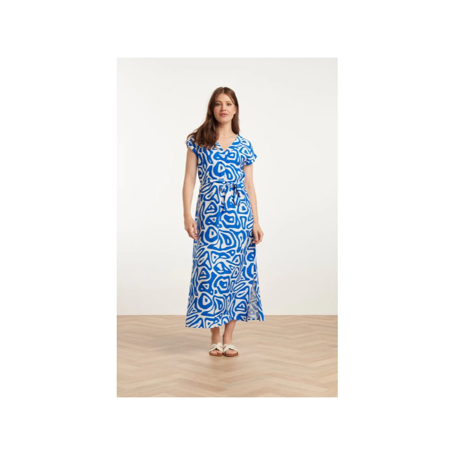 Blue-White Dress