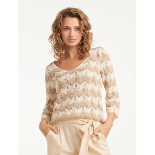 Sand Crochet Top