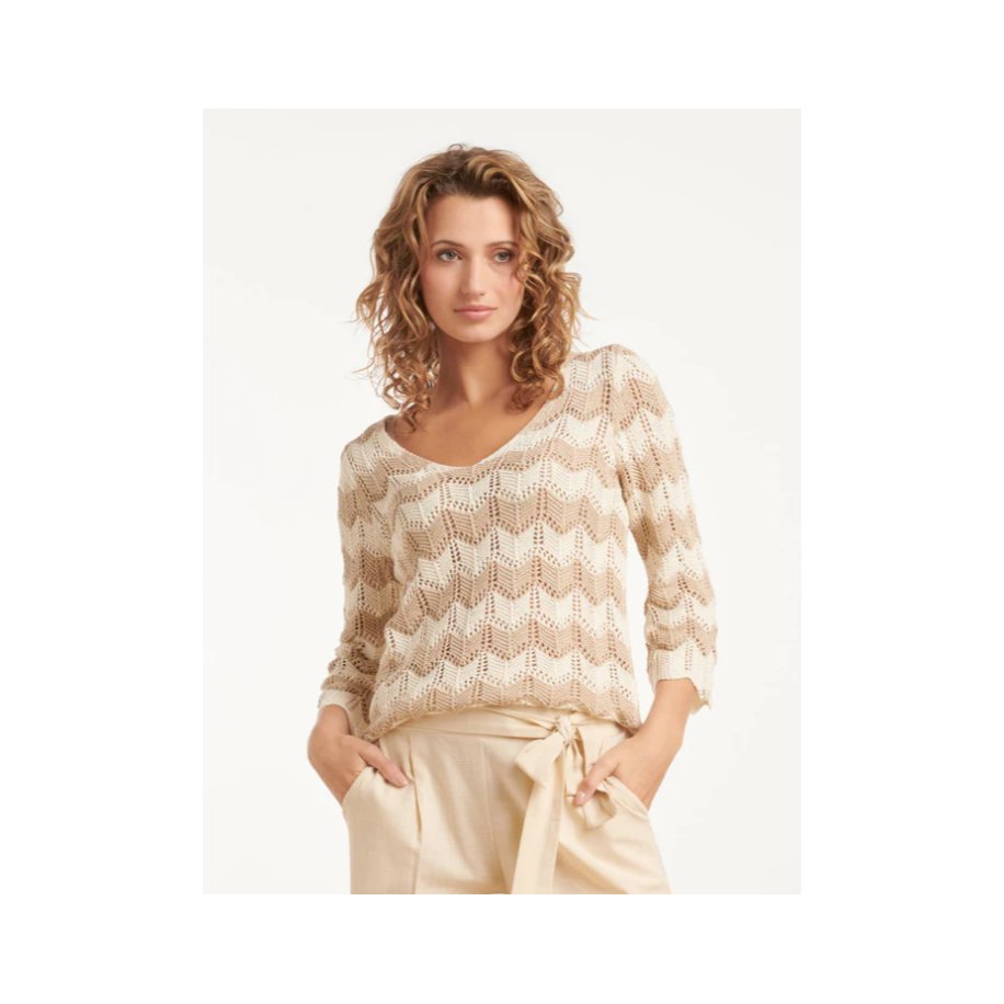 Sand Crochet Top