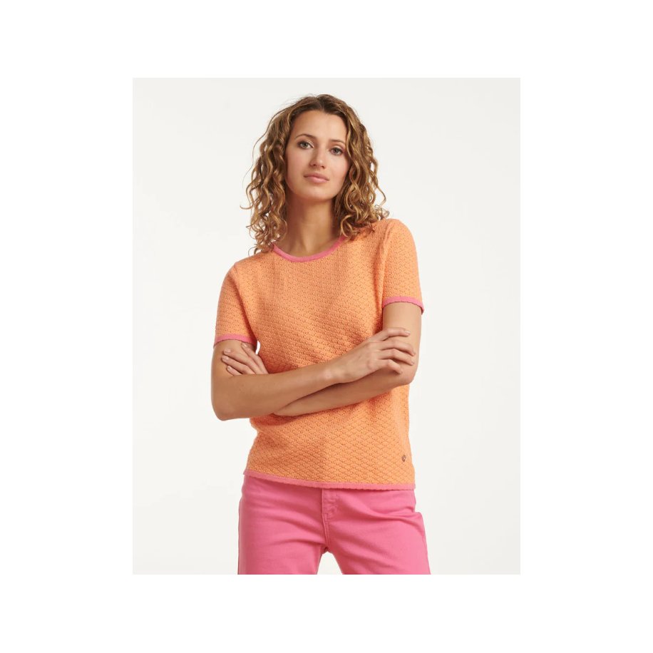 Peach Knit Shirt