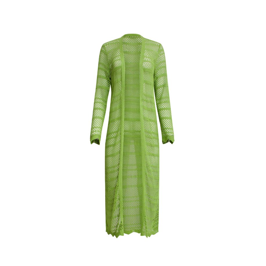 Lime Knit Cardigan