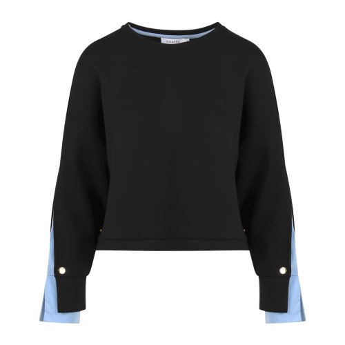 Sweat w Sleeve Detail