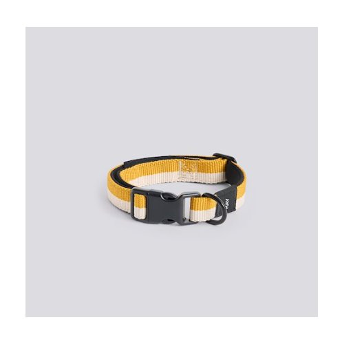 HAY Dogs Collar S/M White/Ochre