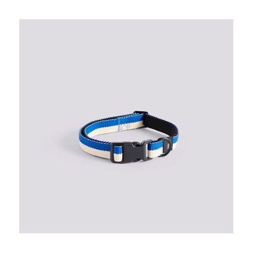 HAY Dogs Collar S/M Blue/White