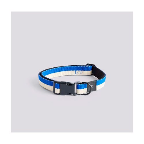 HAY Dogs Collar M/L Blue/White