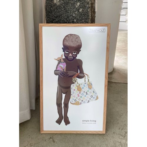 Nadia Plesner Simple Living Plakat
