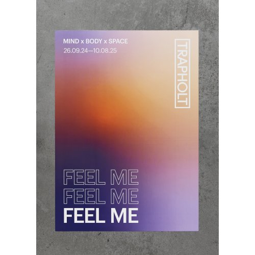 Feel Me Udstillingsplakat