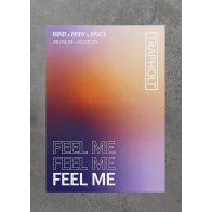 Feel Me Udstillingsplakat
