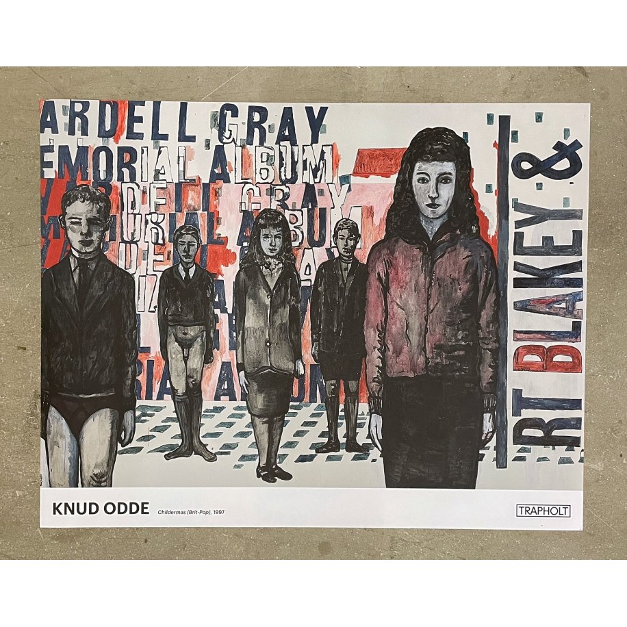 Knud Odde Plakat Brit-Pop