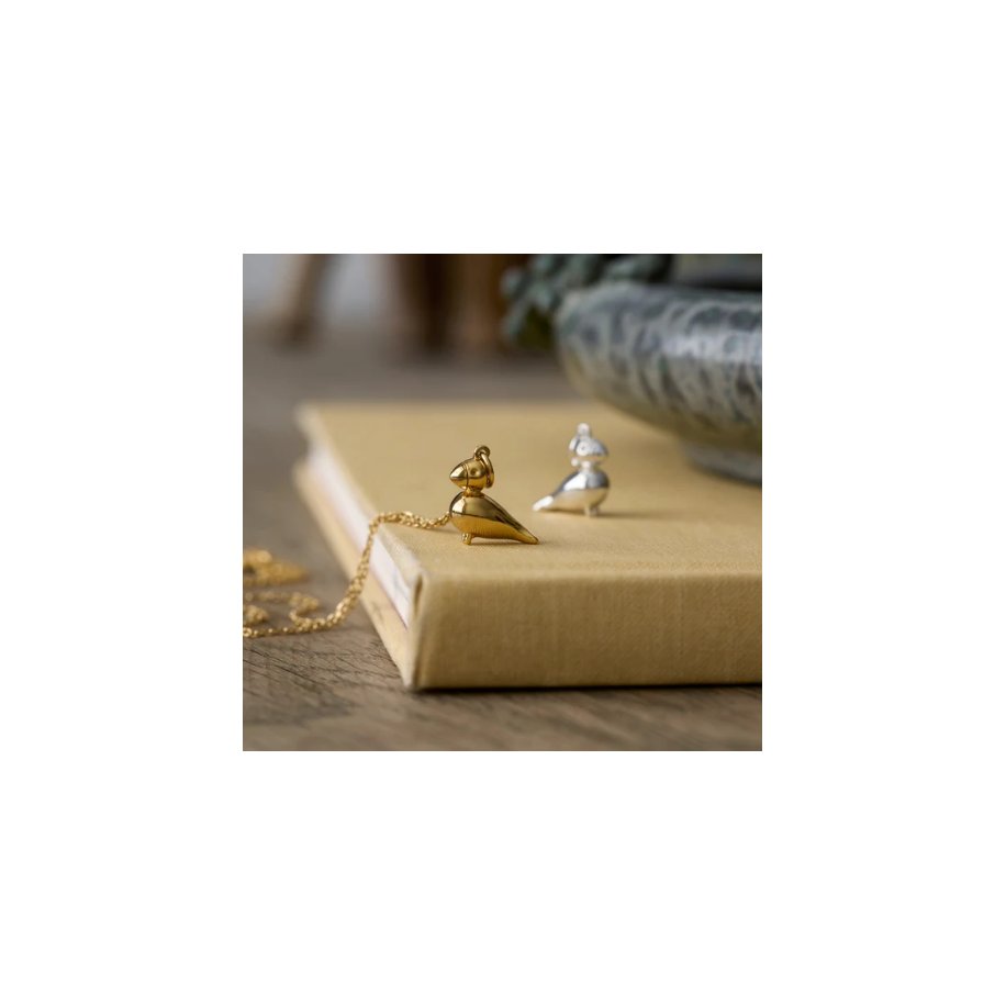 Halskæde Sangfugl Guld